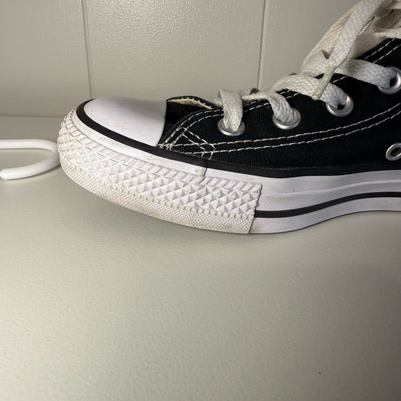 Converse Black High-Top Sneakers women’s 7.5 men’s 5.5 - Picture 10 of 14